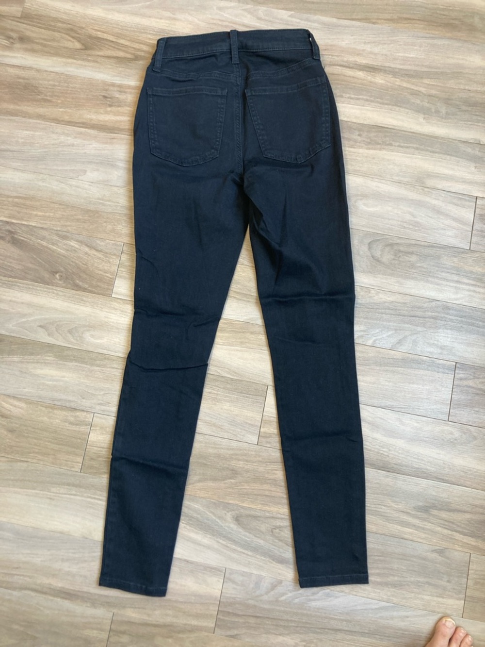 SO curvy super high rise jegging black distressed destroyed  0 / 24 junior - Picture 12 of 17